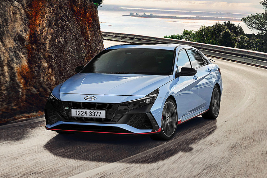 Hyundai анонсирует горячий седан Elantra N TCR