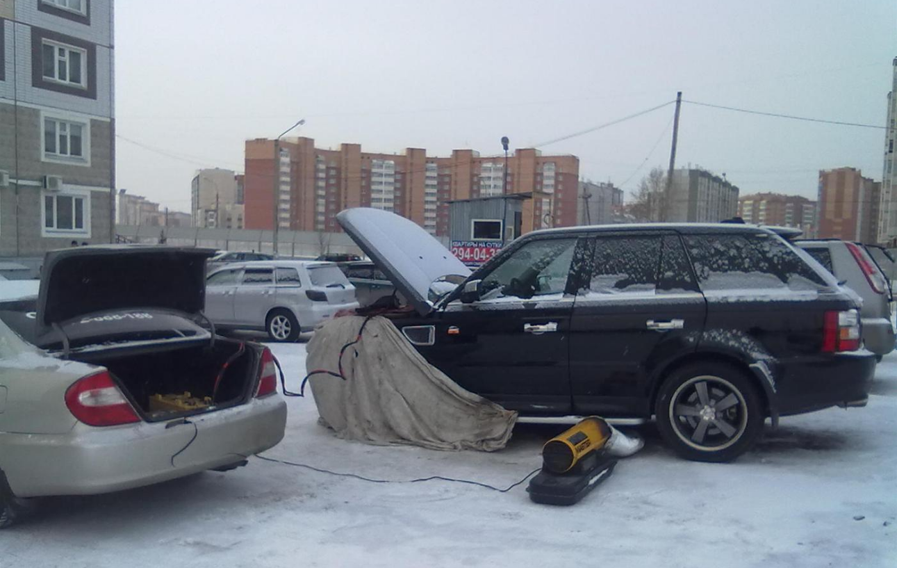 Необходимость в обогреве автомобиля.