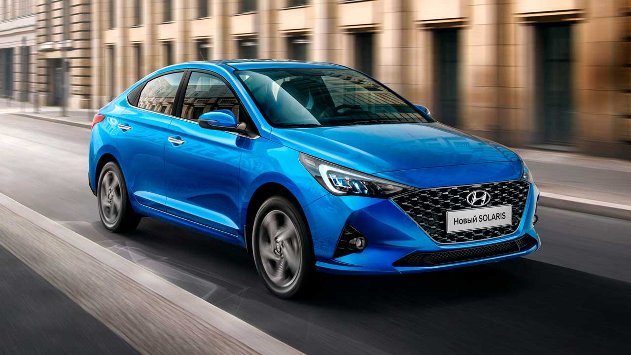 Hyundai Solaris 2022 года