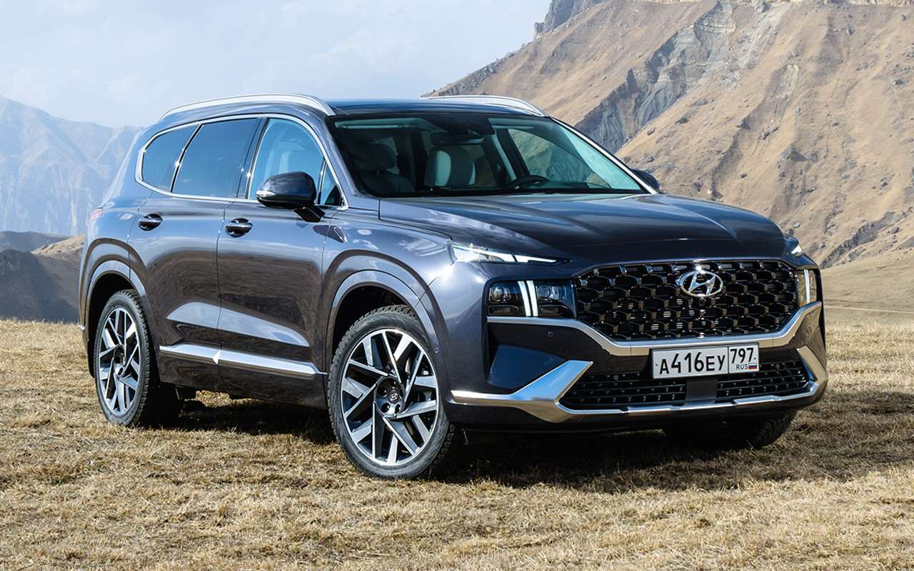 Hyundai Santa Fe 2022 года