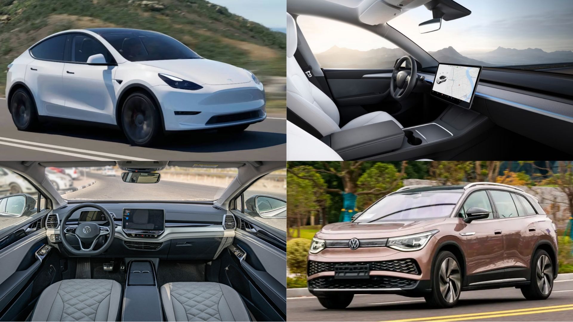 Tesla Model Y Long Range vs Volkswagen ID.4