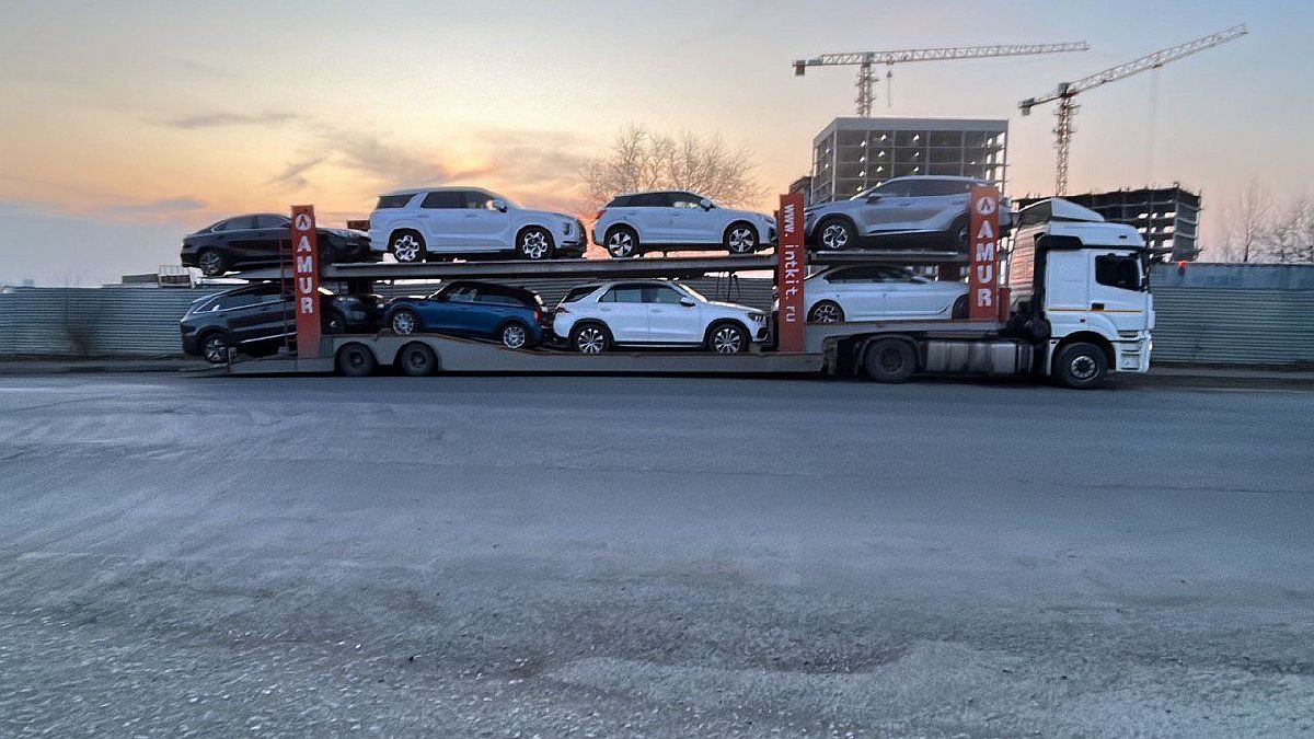 междугородняя перевозка автомобиля
